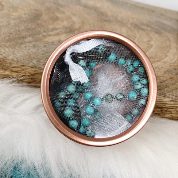 Silpada Sterling 2 Tiered Kyanite Howlite Necklace - Picture 5 of 5